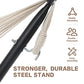 Double Hammock with Stand for Outside