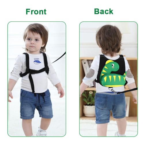 Toddler Harness Leash + Anti Lost Wrist Link