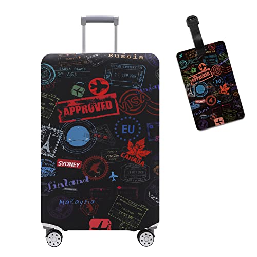 Travelkin Luggage Covers For Suitcase Tsa Approved Suitcase Cover Protector