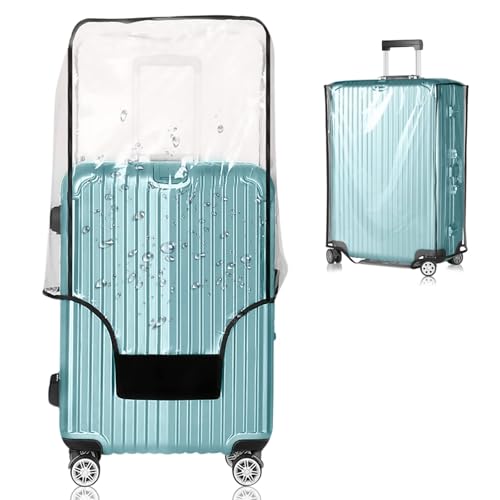 30 Inch Waterproof Clear Suitcase Cover
