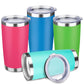 4 Pack 20oz Stainless Steel Travel Coffee Tumbler