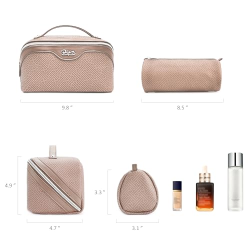 Travel Makeup Bags for Women (3 Count)