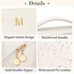 Initial Makeup Bag Personalized Gift for Women Teen Girls