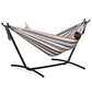 Double Hammock with Stand for Outside
