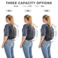 10 15L Small Rucksack Foldable Backpack Lightweight Packable Daypack Travel Outdoor Hiking Shoulder Bag