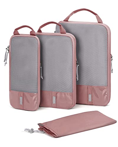 4 Set Compression Packing Cubes for Travel (4 Count)