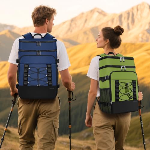 Cooler Backpack for Men Women (40 Count)