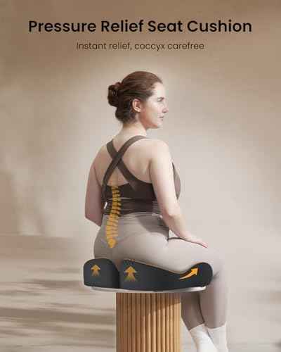 Extra Large Seat Cushion for Tailbone Pain Relief