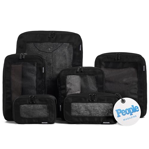 Compression Packing Cubes for Travel (6 Count)