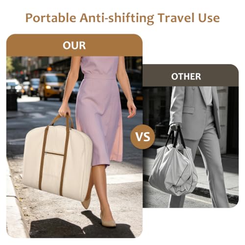 Organic Cotton Garment Bags for Travel Luxury Suit Bag 48 in