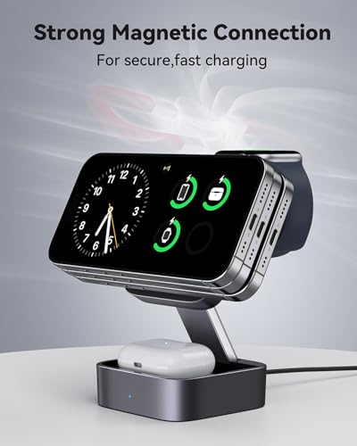 3 in 1 Wireless Charging Station for Apple Devices