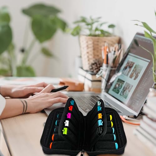 Flash Drive Case 20 Slots Storage Case JBOS USB Holder Storage Bag for Flash Drive Electronic Accessories Organizer for Memory Stick