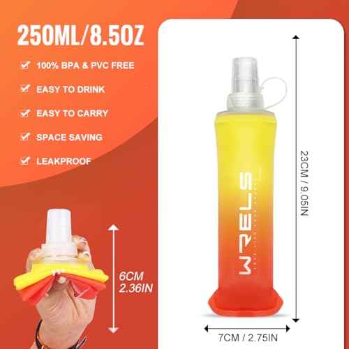 Collapsible TPU Soft Flask (2 Count)