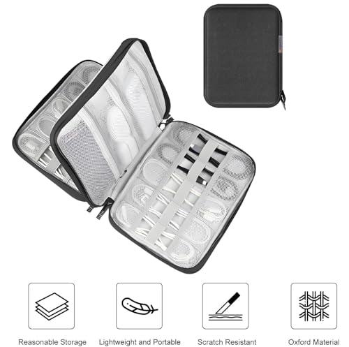 Electronic Accessories Organizer Carry Bag