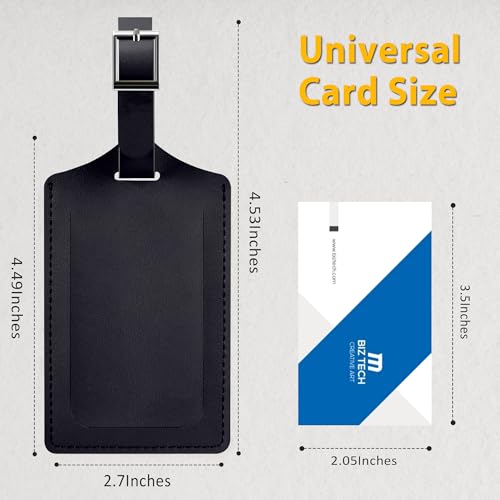 3 Pack Luggage Tags for Suitcases Airplane Travel Essentials (3 Count)