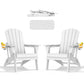 Folding Adirondack Chairs Set of 2