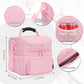Double Layer Cooler Insulated Lunch Bag Adult Lunch Box Large Tote Bag for Men (Pink#2)