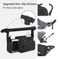 Non Slip Universal Stroller Organizer with Insulated Cup Holder