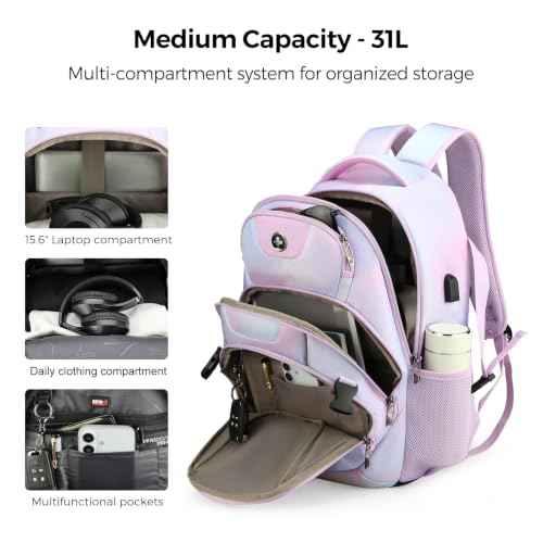 Design Backpack for Men with USB Charging Port SD803