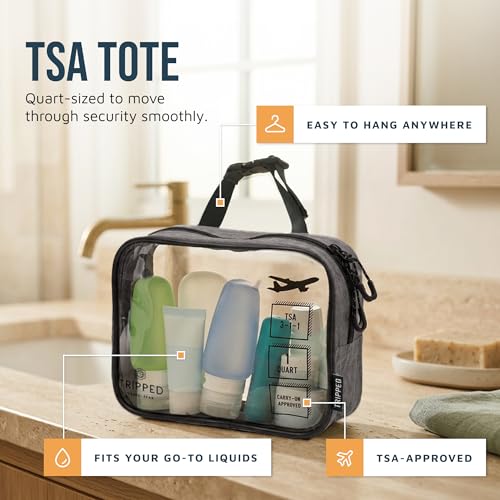3 Piece Travel Toiletry Bag Set
