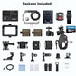 Brave 4 Action Camera 4K30fps with 256GB MicroSD U3 Card Bundle (2 Batteries, 1 Card)