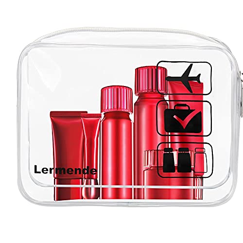 Clear Toiletry Bag TSA Approved Quart Size Travel Carry On