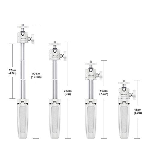 Extension Pole Tripod Mini Selfie Stick Stand Handle Grip Vlogging
