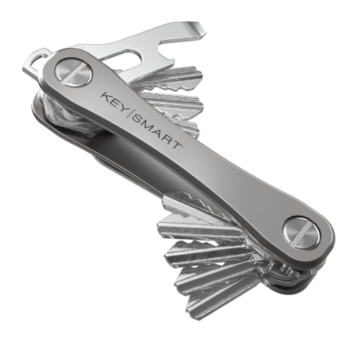 KeySmart Rugged Keychain Multitool Key Holder
