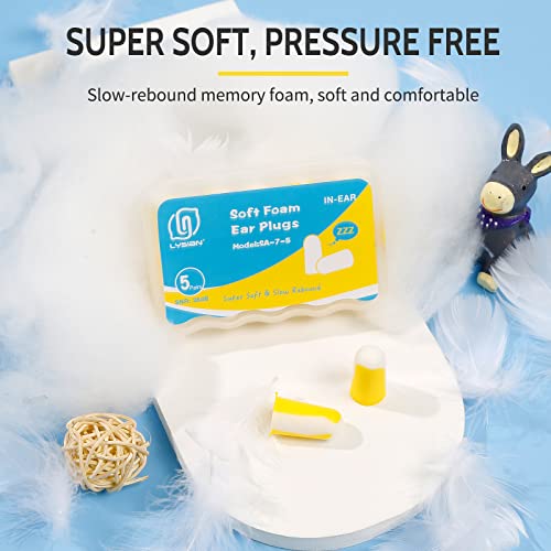 Soft Foam Ear Plugs for Sleeping