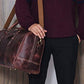 Aaron Leather Duffle Bag for Men & Women