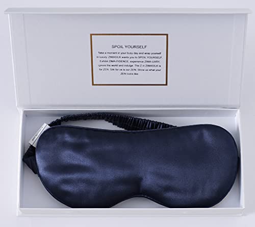 Adjustable 100% 22 Momme Mulberry Silk Sleep Mask