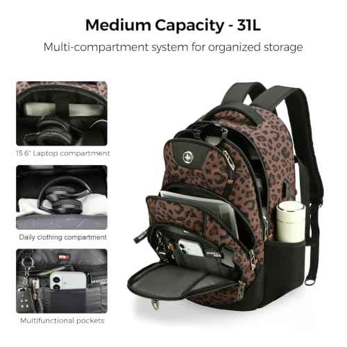 Design Backpack for Men with USB Charging Port SD803