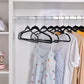 50 Pack Plastic Hangers for Clothes (50 Count)
