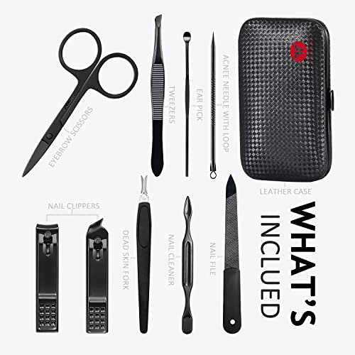 Manicure Set 9 in 1 Stainless Steel