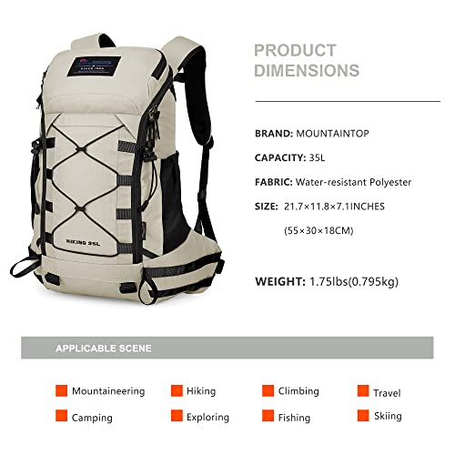 35L Hiking Backpack