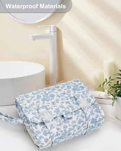 Small Hanging Toiletry Bag for Women