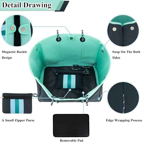 Neoprene Multipurpose Beach Bag Tote Bag
