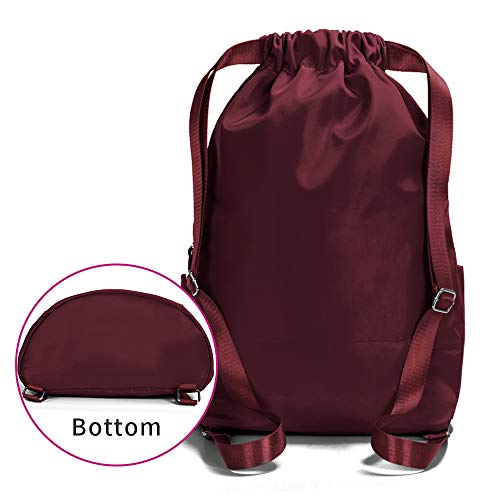 Waterproof Drawstring Gym Backpack Bag for Men & Women