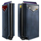 Men Slim Leather Wallet Metal Case Money Clip