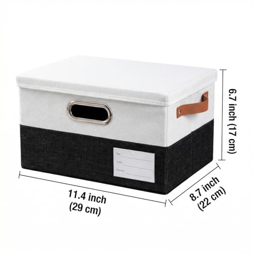 Storage Bins with Lids [3 (3 Count)