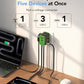 75W 5 Port Universal Travel Adapter