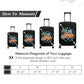 Travel Luggage Cover Suitcase Protector Fits 27