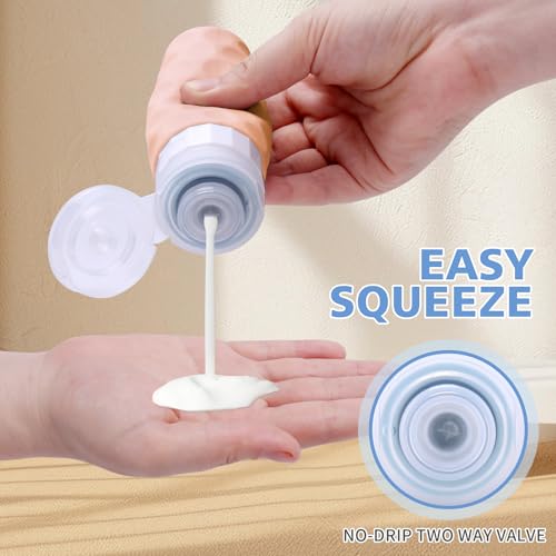 Travel Bottles for Toiletries (4 Count)