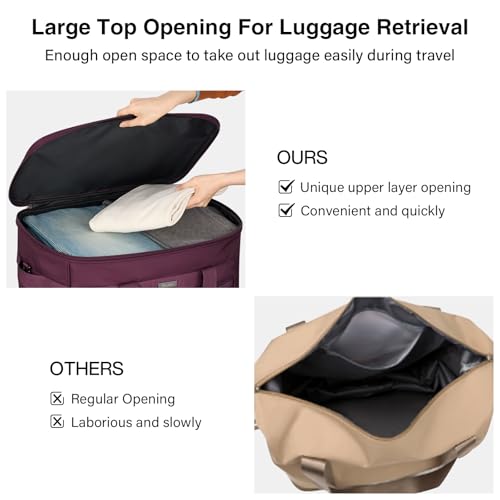 Expandable Luggage Bags for Travel Collapsible Suitcase with Wheels