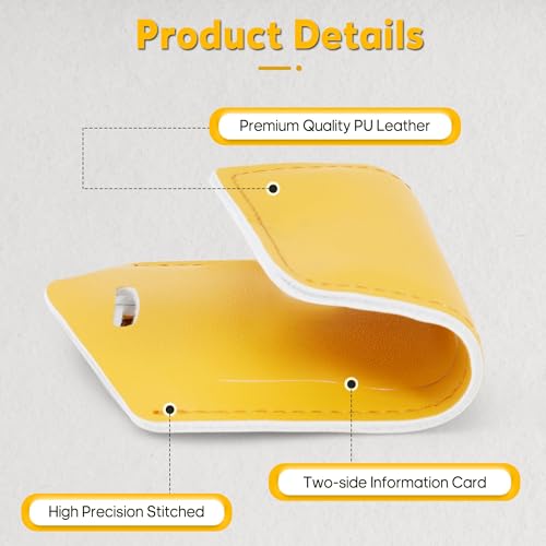8 Pack Luggage Tags for Suitcases Airplane Travel Essentials (8 Count)