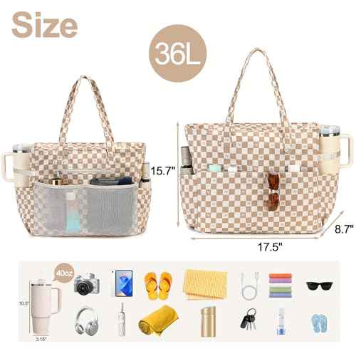 Large Beach Pool Bag for Women