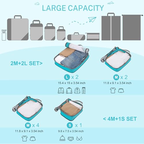 Compression Packing Cubes
