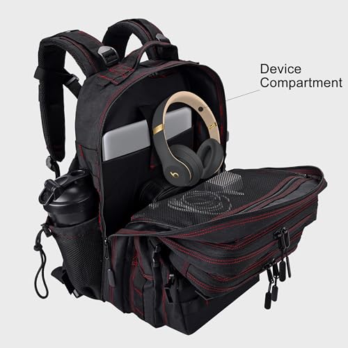 Military Tactical Backpack for Men and Women 45L Army 3 Days Assault Pack Bag Large Rucksack with Shoe Compartment