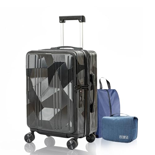 Carry On Luggage 22x14x9 Airline Approved Expandable Top Opening Carryon Luggage