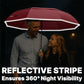 Compact Travel Umbrella for Rain